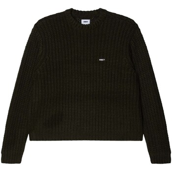 Obey Fleece Jack  Bold Chunky Sweater