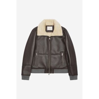 At.p.co Leren Jas  DENNY MT9-290 CACAO