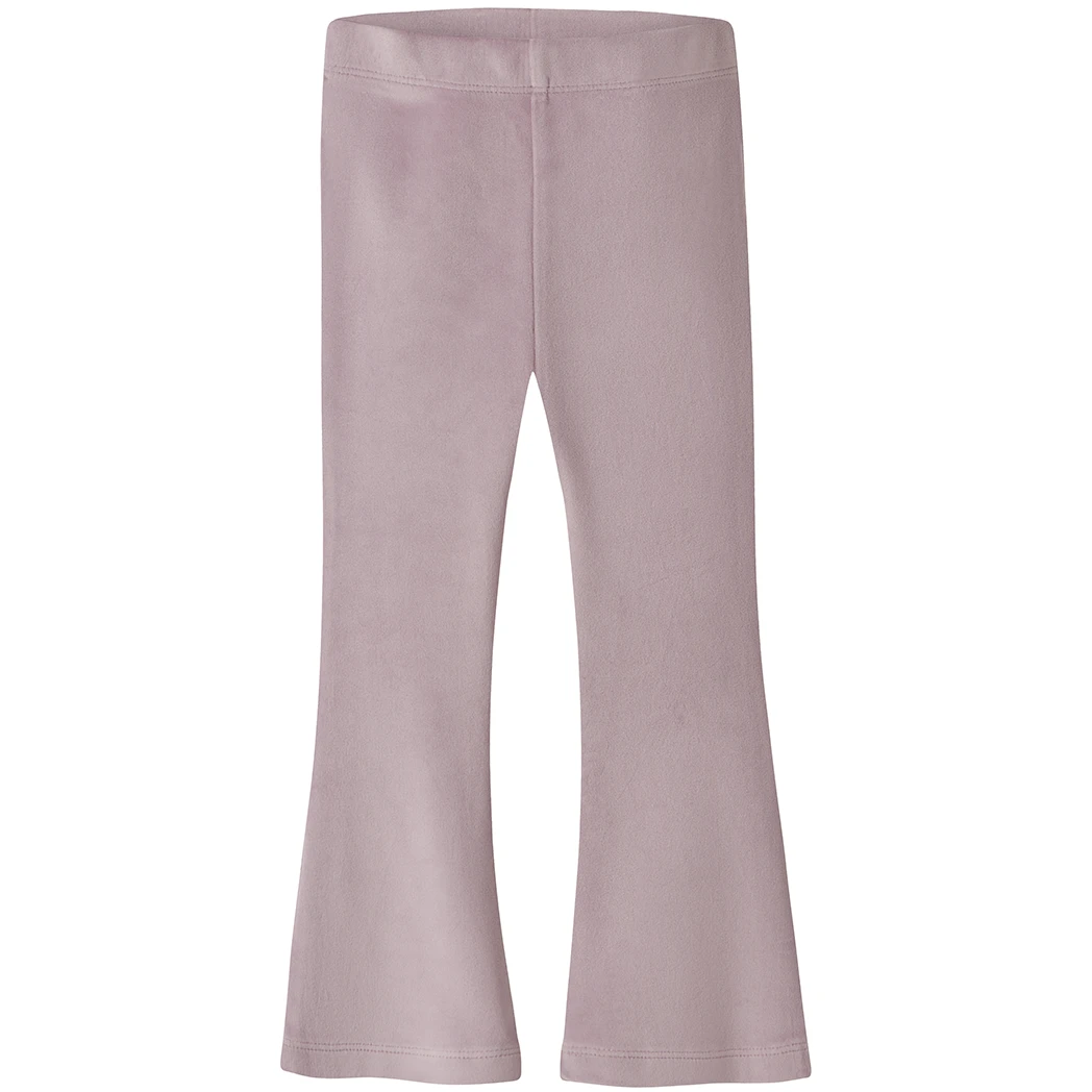 Name It-collectie Broek velours FLARED Selour (keepsake lilac)