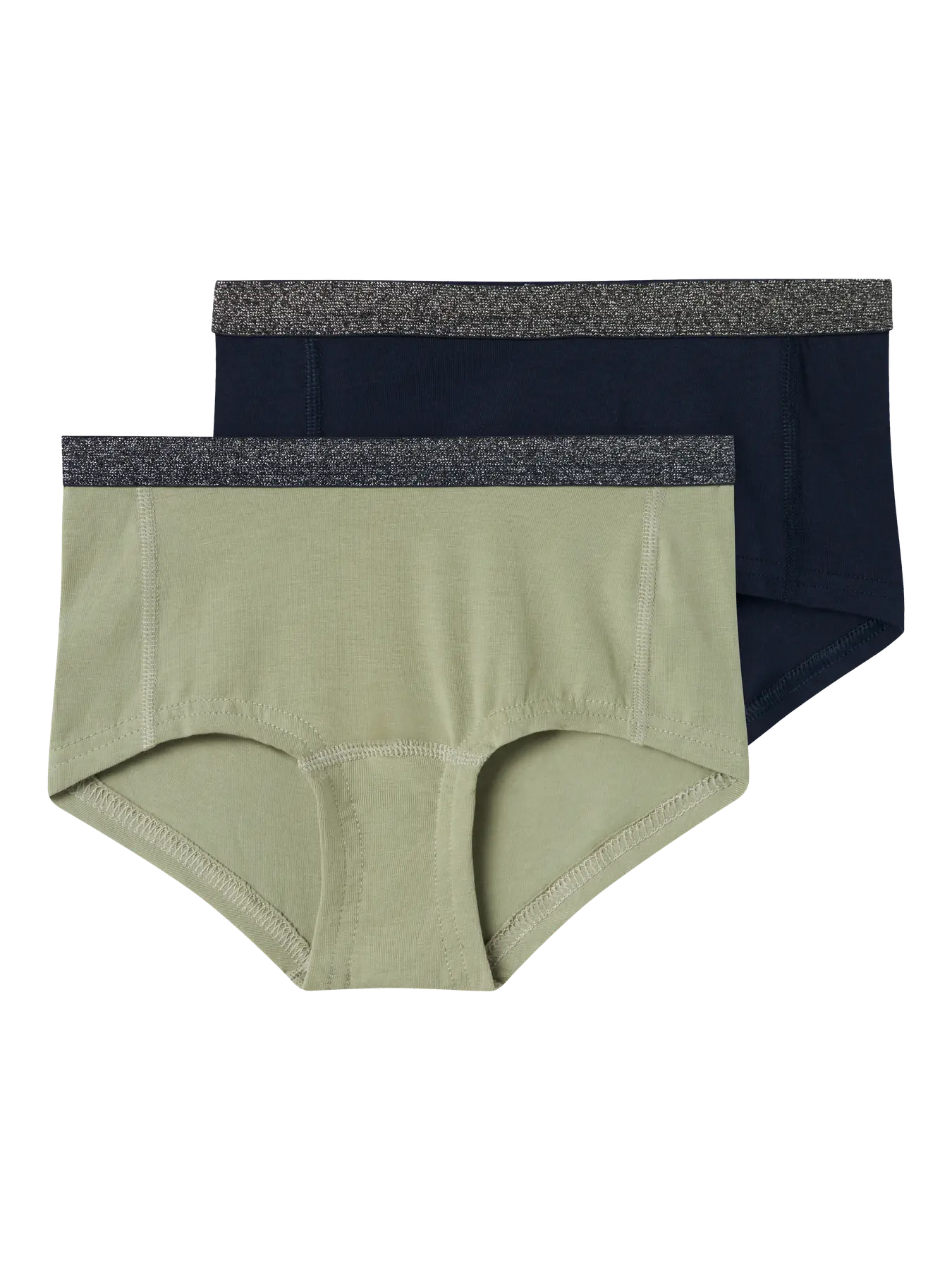 Name it 2-pak meisjes hipster - Organic - Kinder dames onderbroek katoen - Boxershort