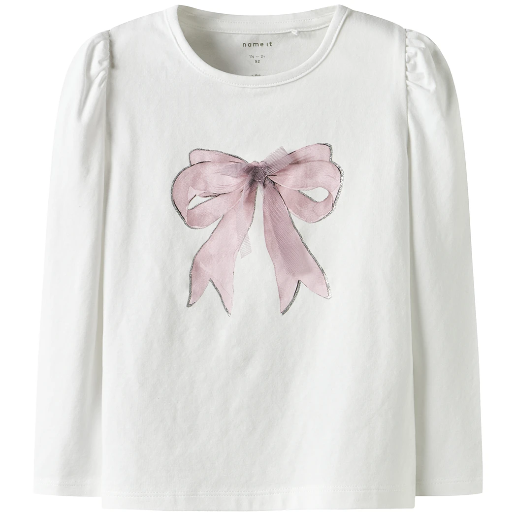 Name It-collectie Longsleeve Skaty (bright white)