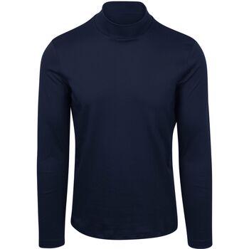 Desoto T-Shirt Lange Mouw  Turtleneck Trui Navy