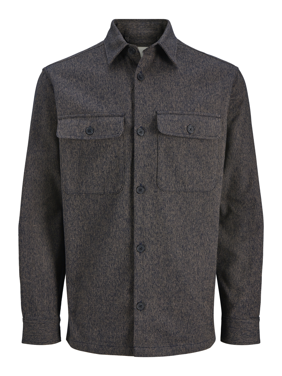 Jack and Jones Jprrayle Melange Solid L/s Overshir: