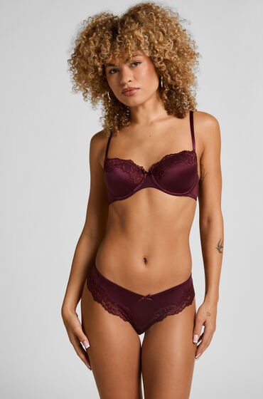 Hunkemöller Brazilian Lace & Shine Rood