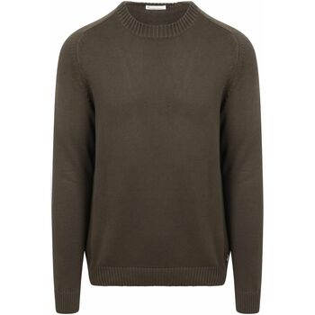 Knowledge Cotton Apparel Sweater  Pullover Olive