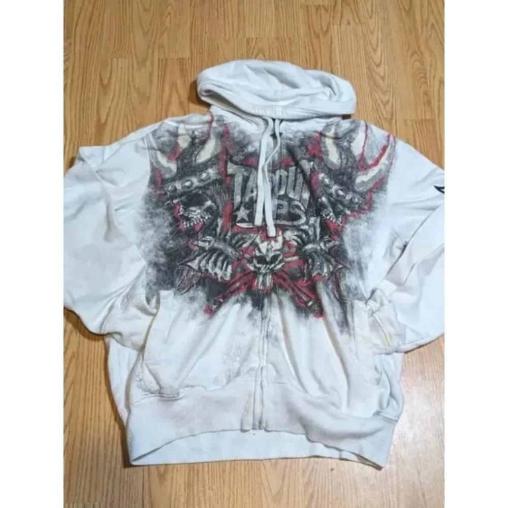 Tinicoo Y2K Street Nieuwe Mode Oversized Trui Hoodie Heren Harajuku Vintage Hip Hop Populair Casual Sportief Trui met Capuchon S