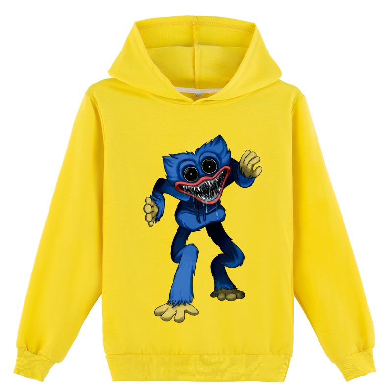 Memory Q Kinder 3D hoodie Huggy Wuggy trui Poppy Speeltijd Kindersweater Y455 140cm
