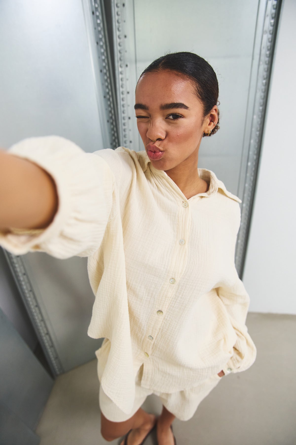 Noella Suri Shirt Ivory