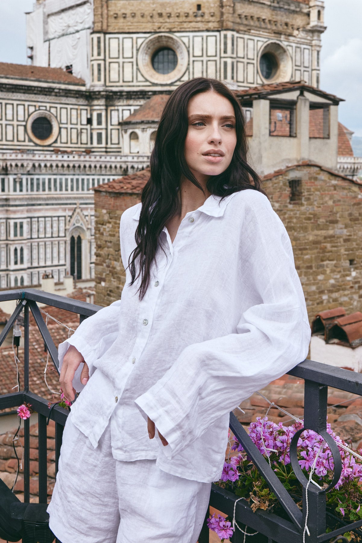 Noella Leanora Shirt White