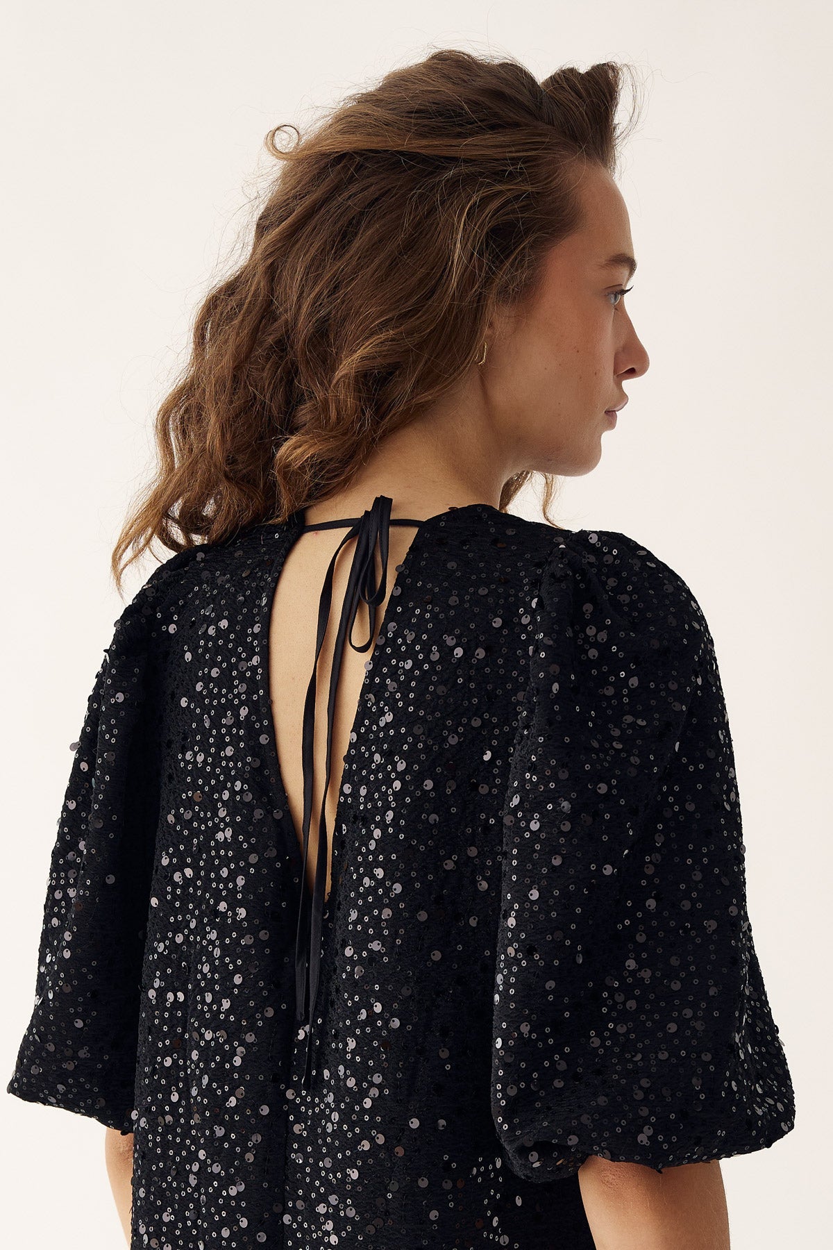 Noella Pastis Short Dress Black