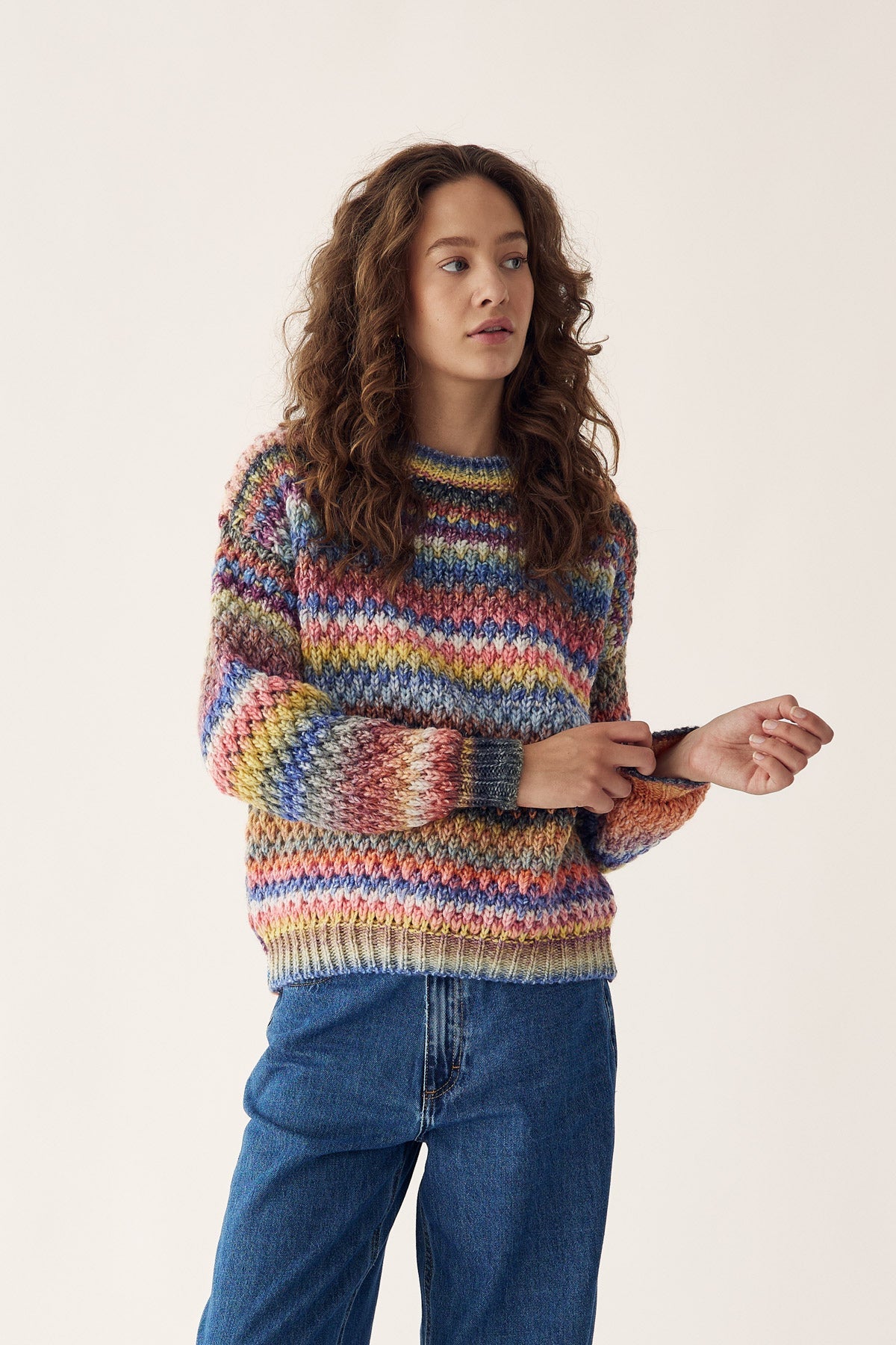 Noella Gio Knit Sweater Multi Mix