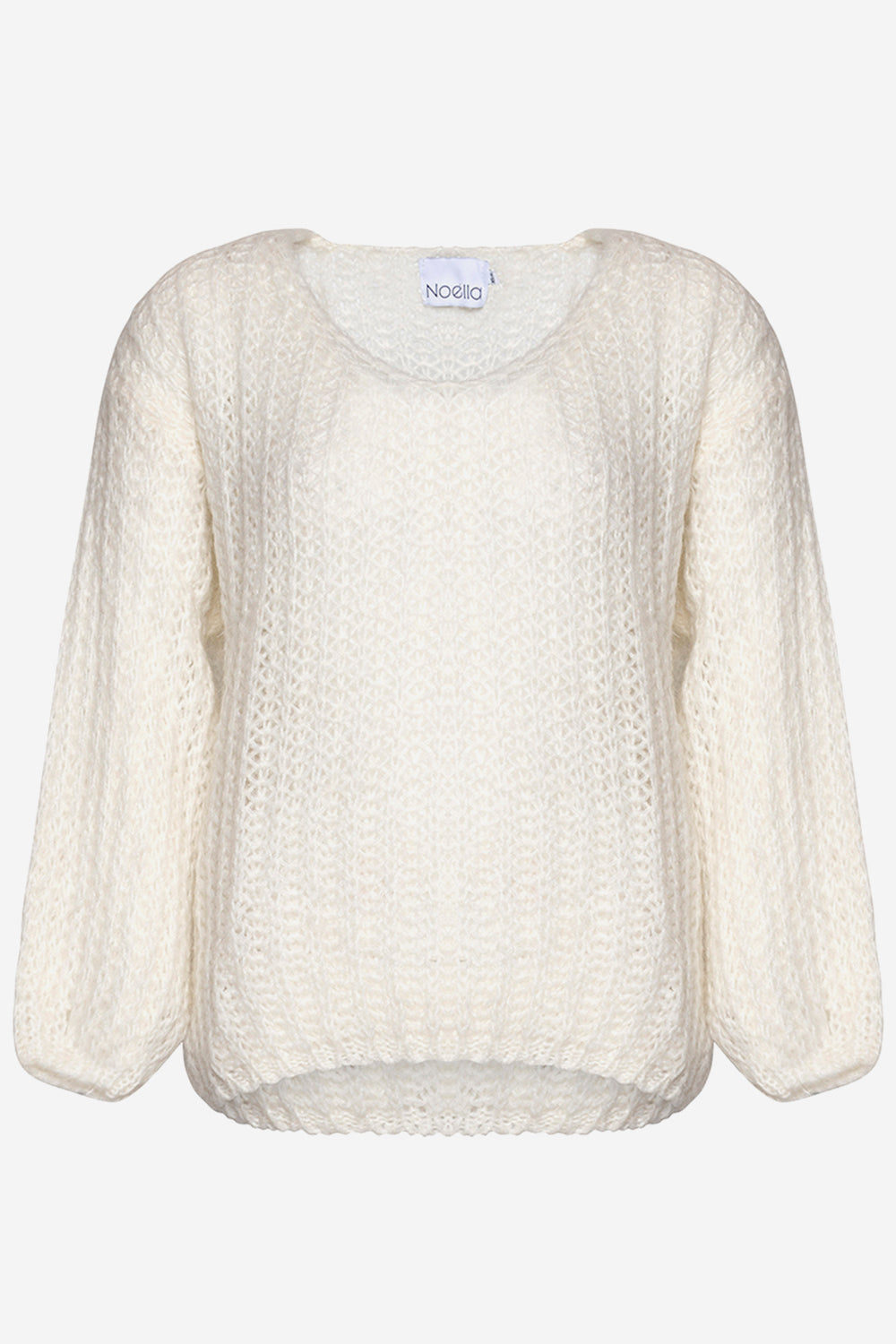 Noella Joseph Knit Sweater White