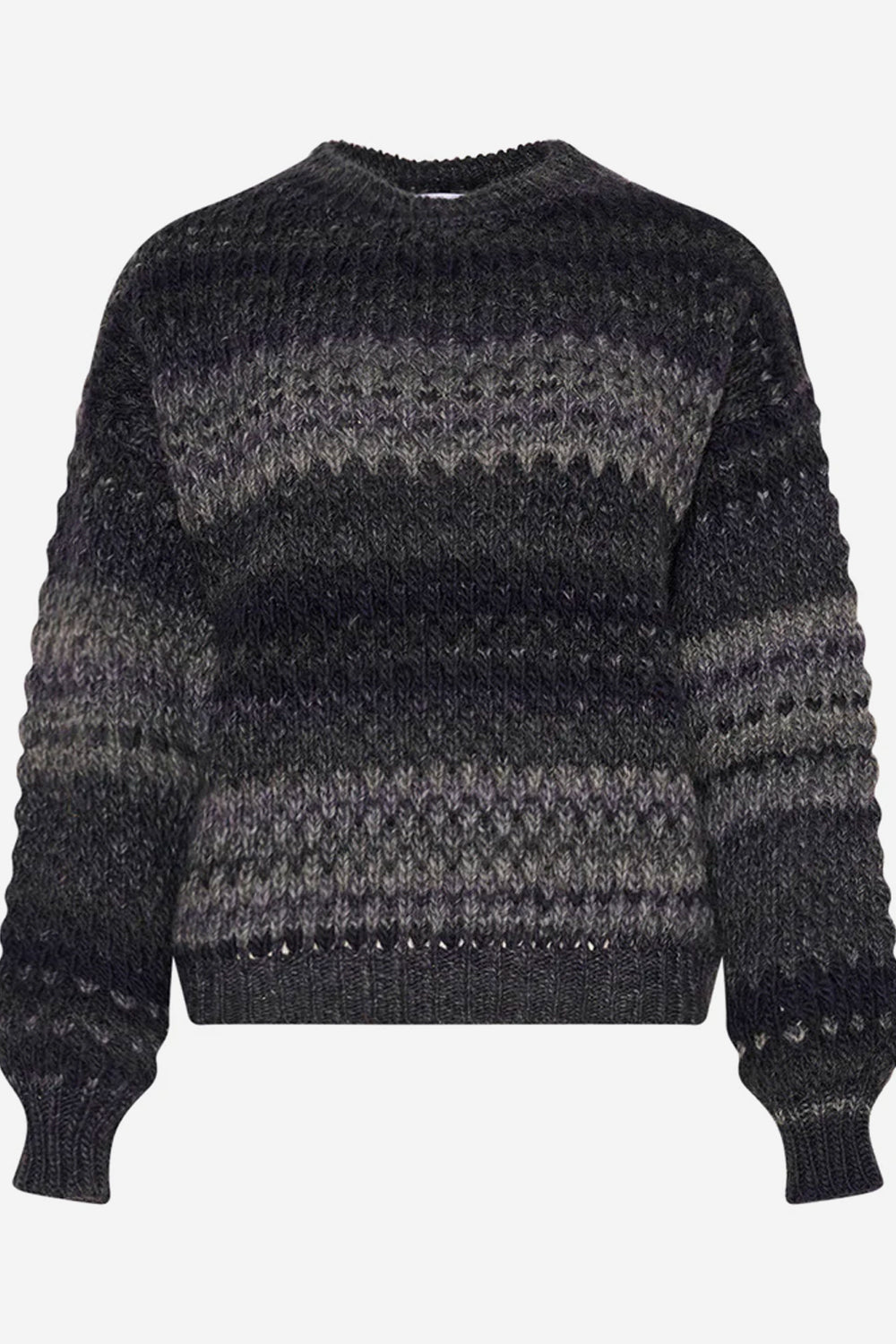 Noella Gio Knit Sweater Black Mix