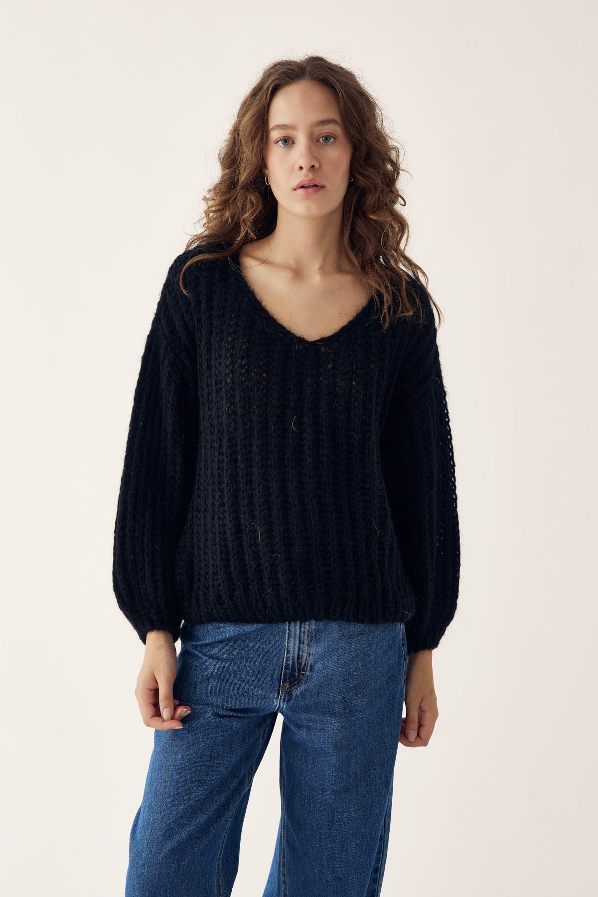 Noella Joseph Knit Sweater Black