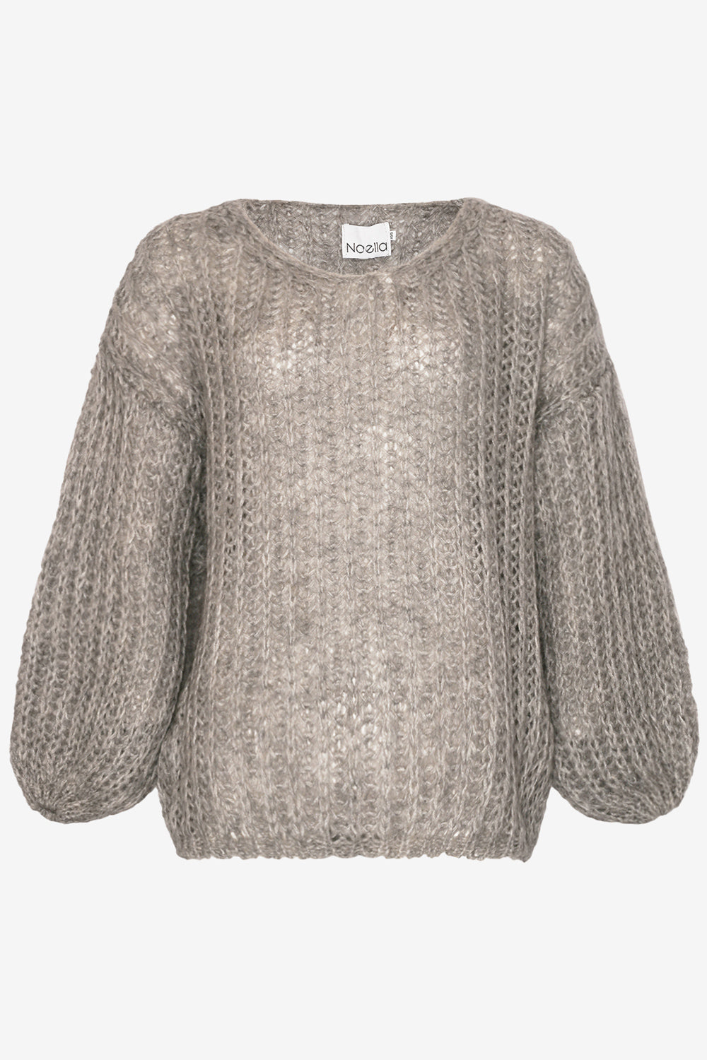 Noella Joseph Knit Sweater Light Grey