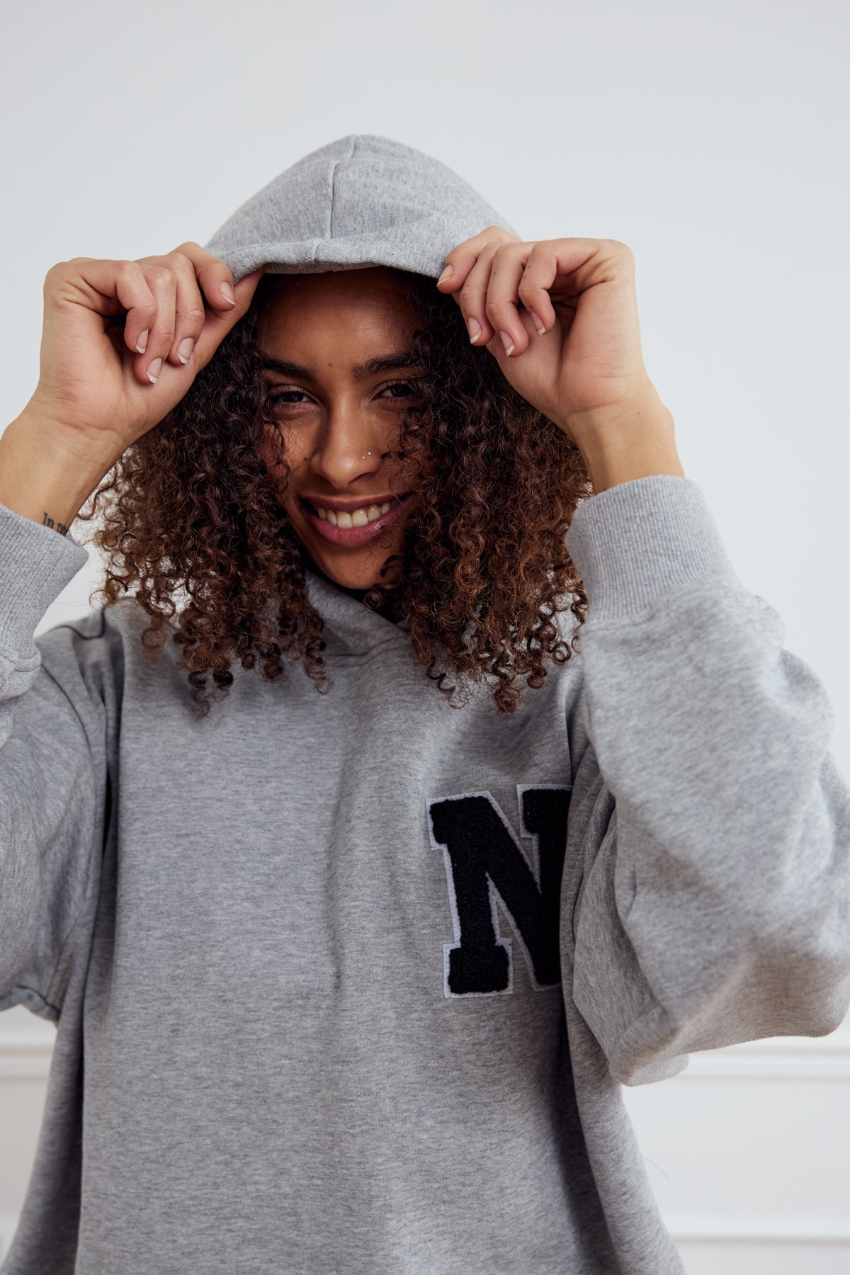 Noella Lewanna Sweatshirt Medium Grey Mel.