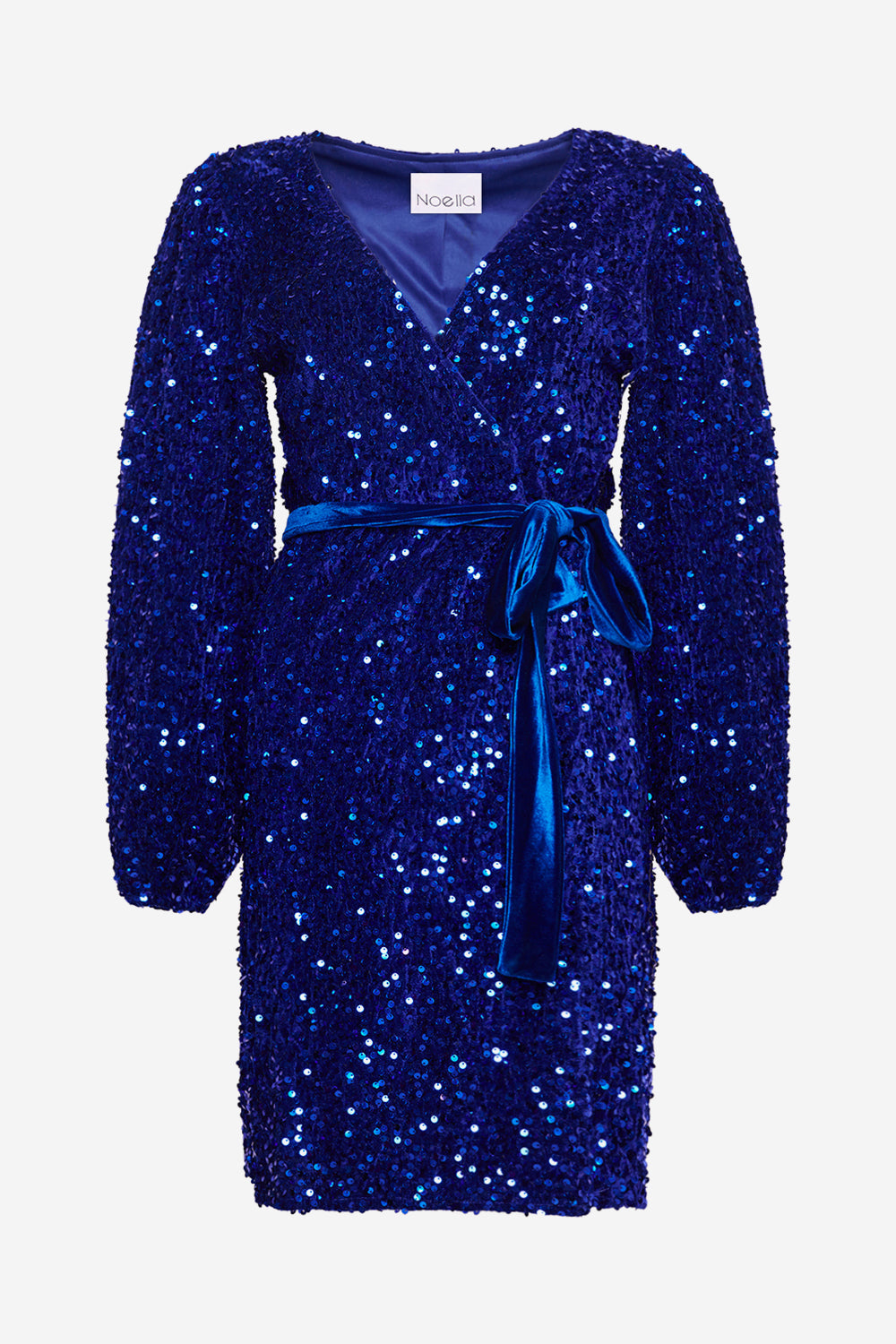 Noella Teagan Wrap Dress Royal Blue