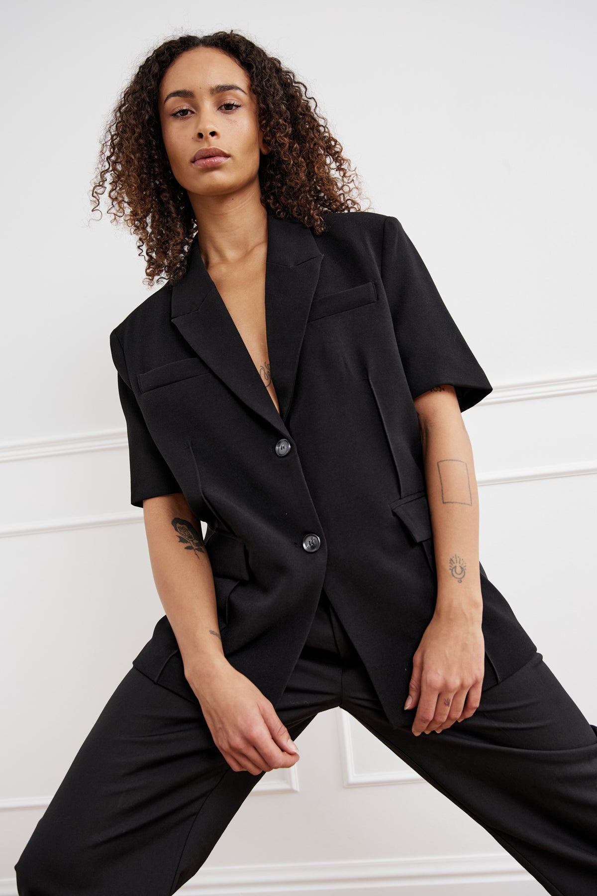 Noella Leanne Blazer Black