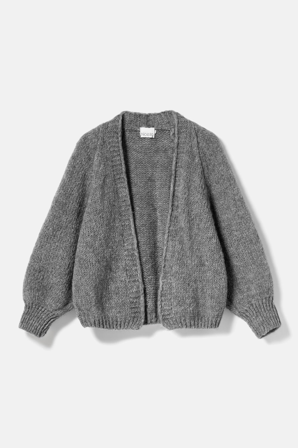 Noella Fora Knit Cardigan Dark Grey Melange