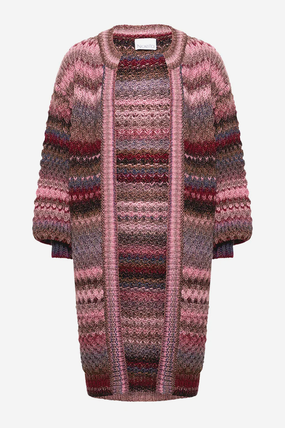 Noella Gio Knit Cardigan Soft Blush Mix