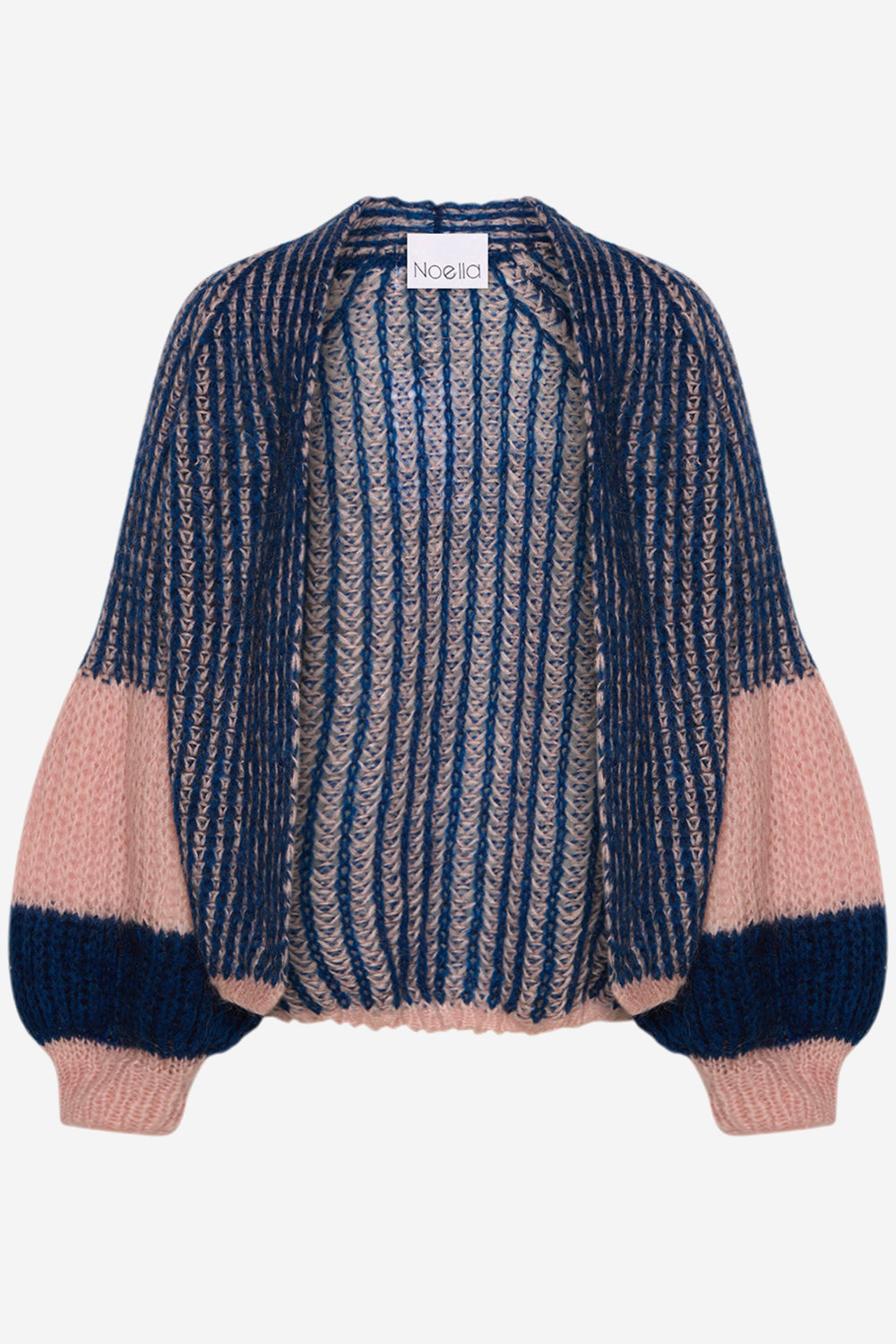 Noella Liana Knit Cardigan Rose/Navy