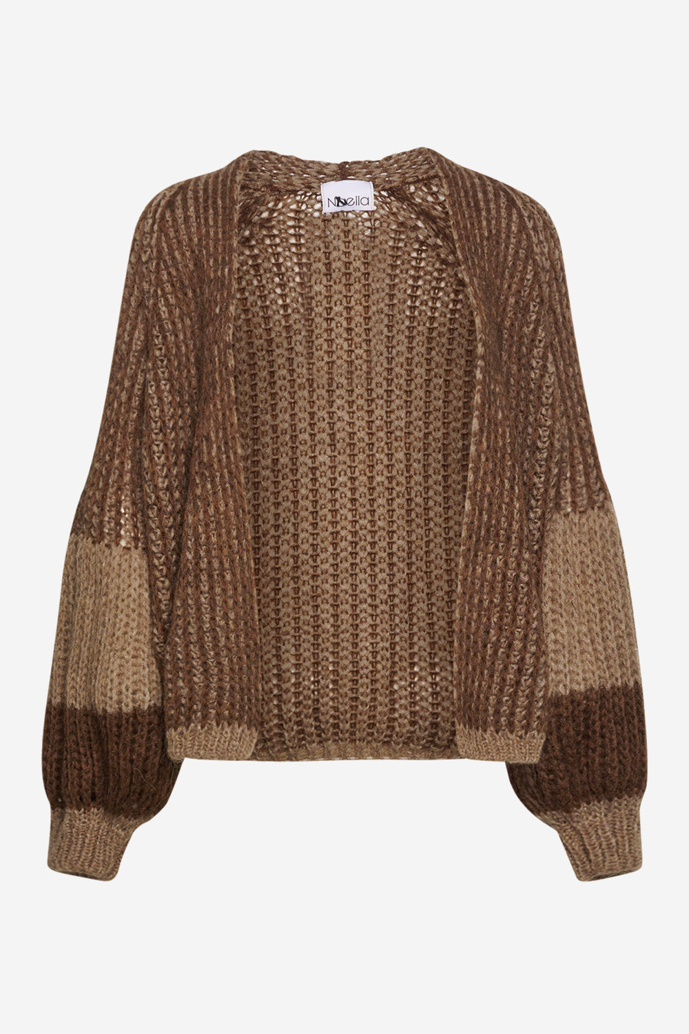 Noella Liana Knit Cardigan Brown/Camel