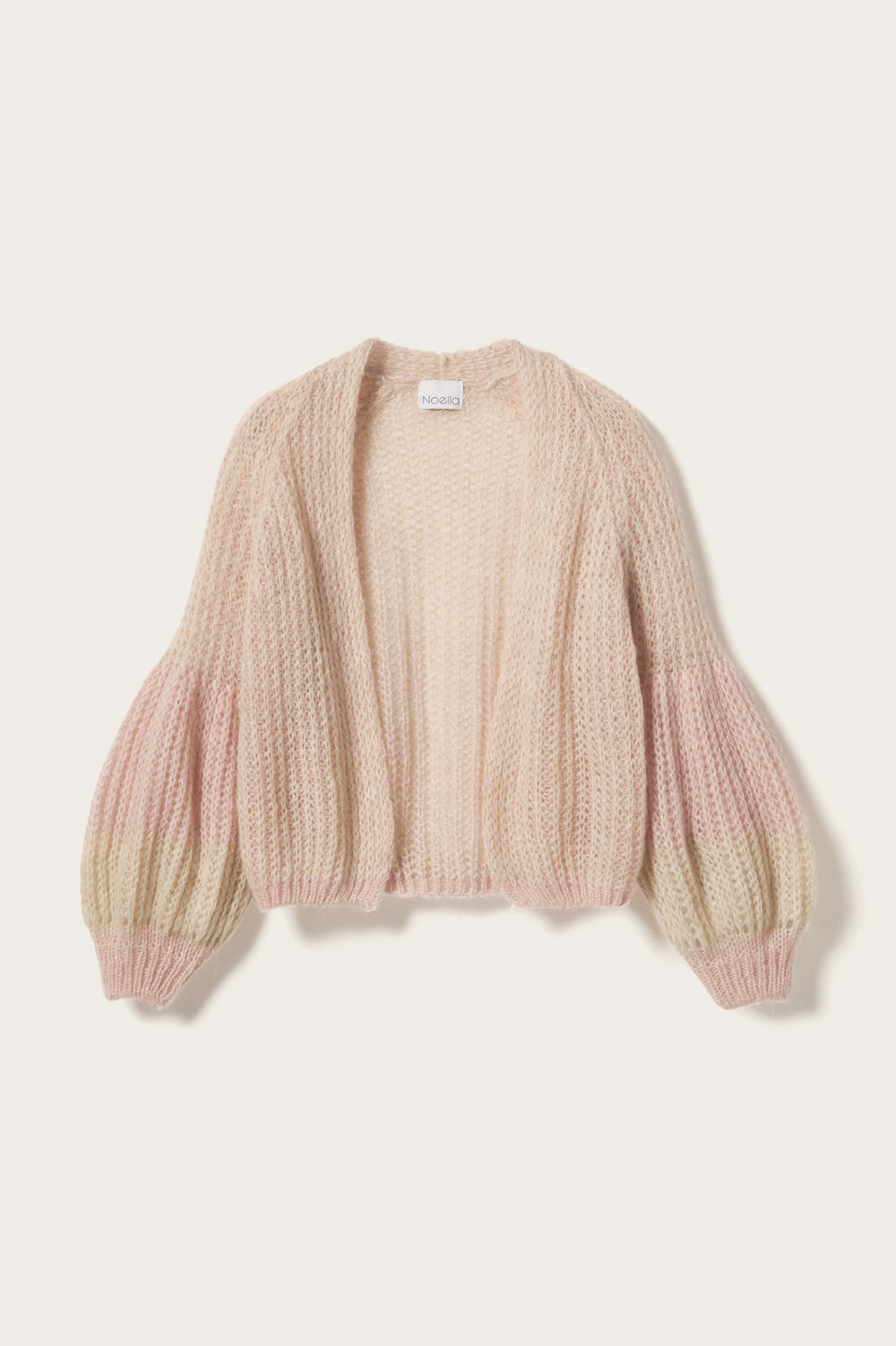 Noella Liana Knit Cardigan Blush/Cream