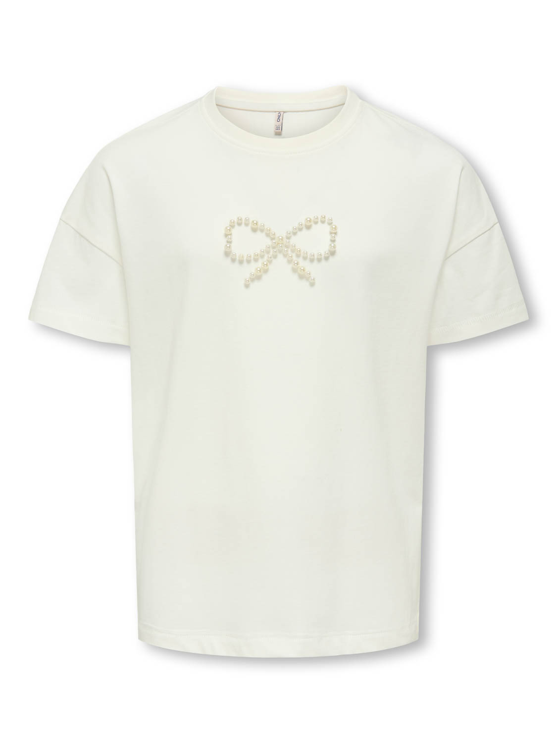 Only Kogkate Life Ss O-neck Pearl Top Jr: