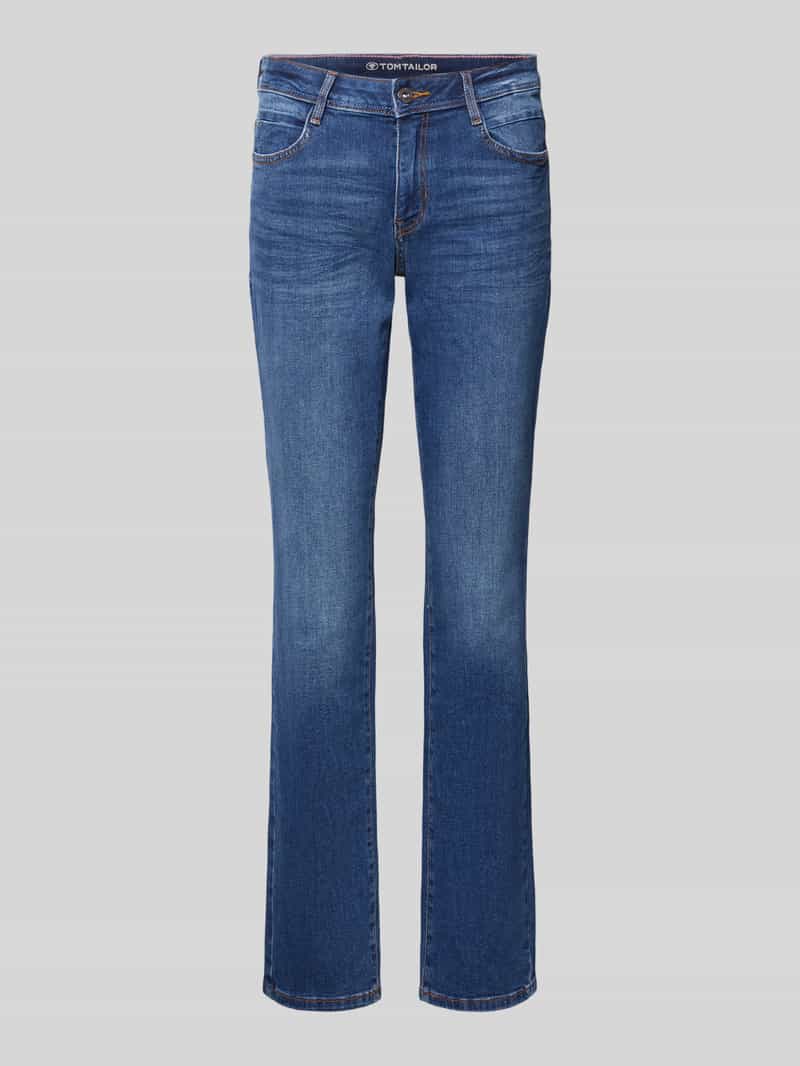 Tom Tailor Straight jeans Liva in five-pocketsstijl