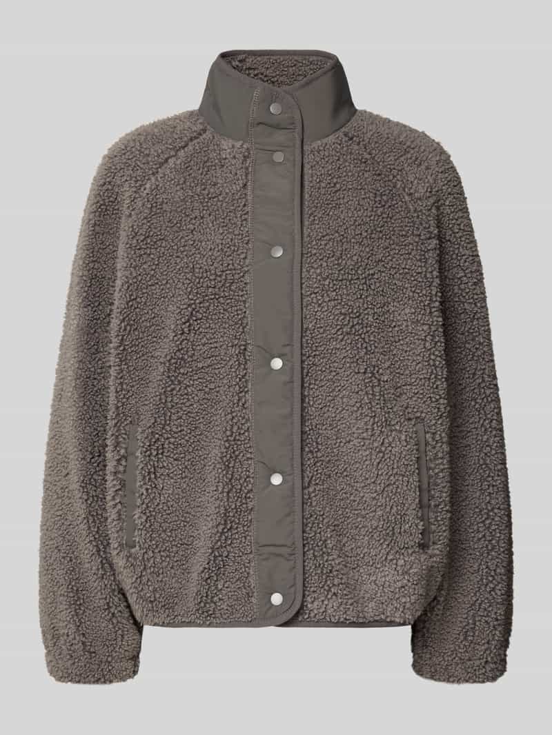 Jake*s Casual Sweatjack met teddybont