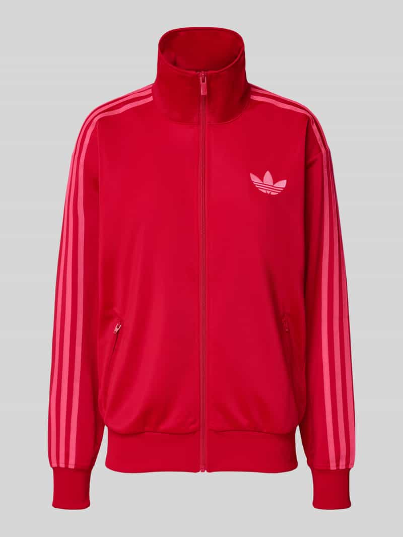 Adidas Originals Regular fit sweatjack met opstaande kraag, model 'Firebird'