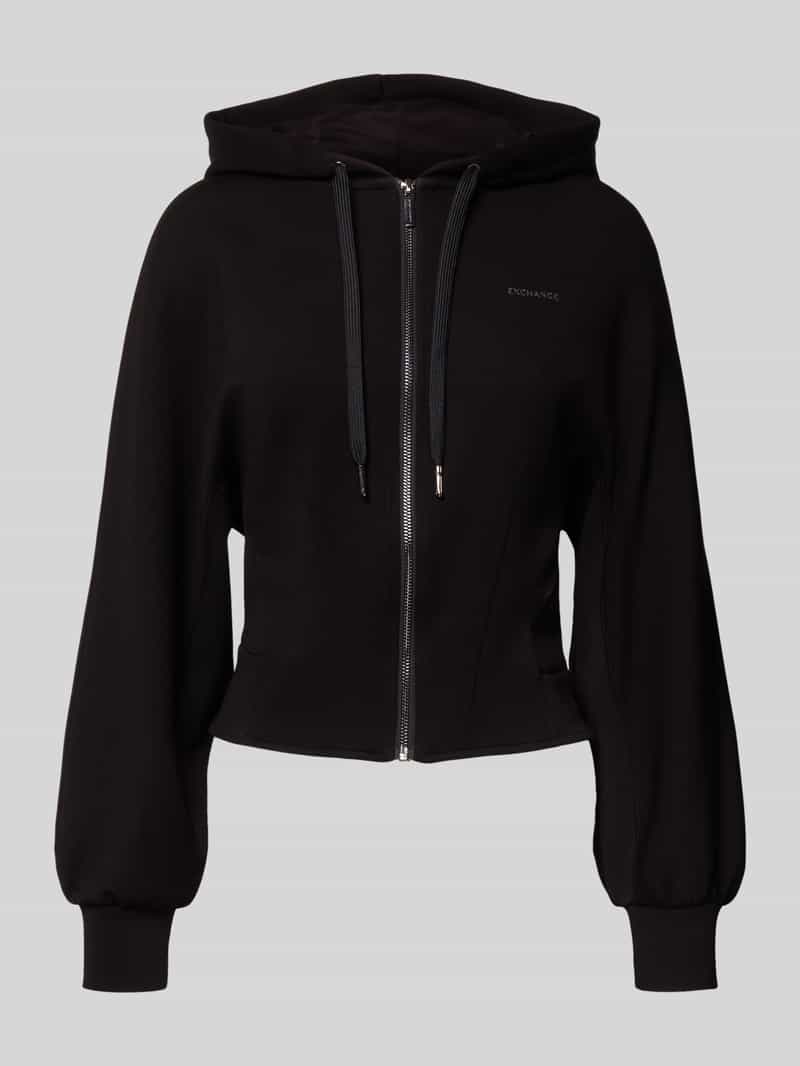 Armani Exchange Sweatjack met viscose en capuchon