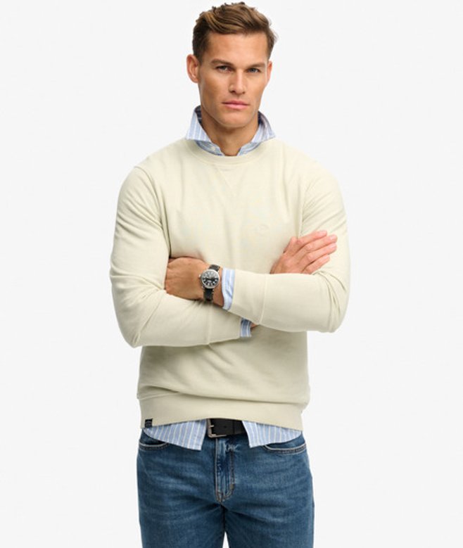 Superdry Classic Essential Sweatshirt Crème
