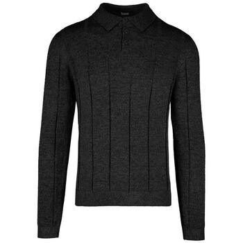 Bomboogie Polo Shirt Lange Mouw  MM9313 KWC5 POLO-90 BLACK