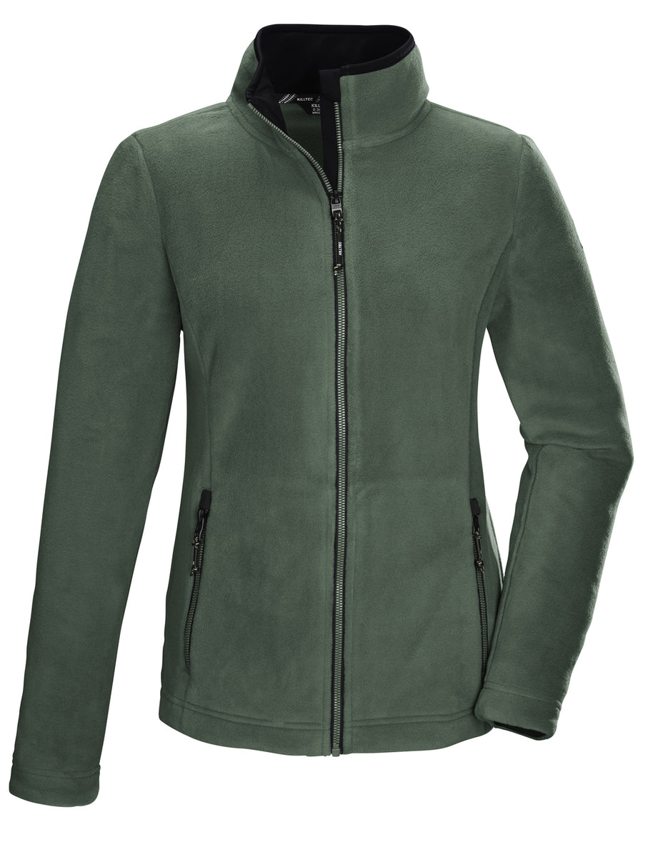 Killtec KOW 3 fleece vest dames groen