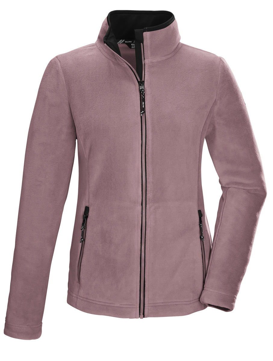 Killtec KOW 3 fleece vest dames roze