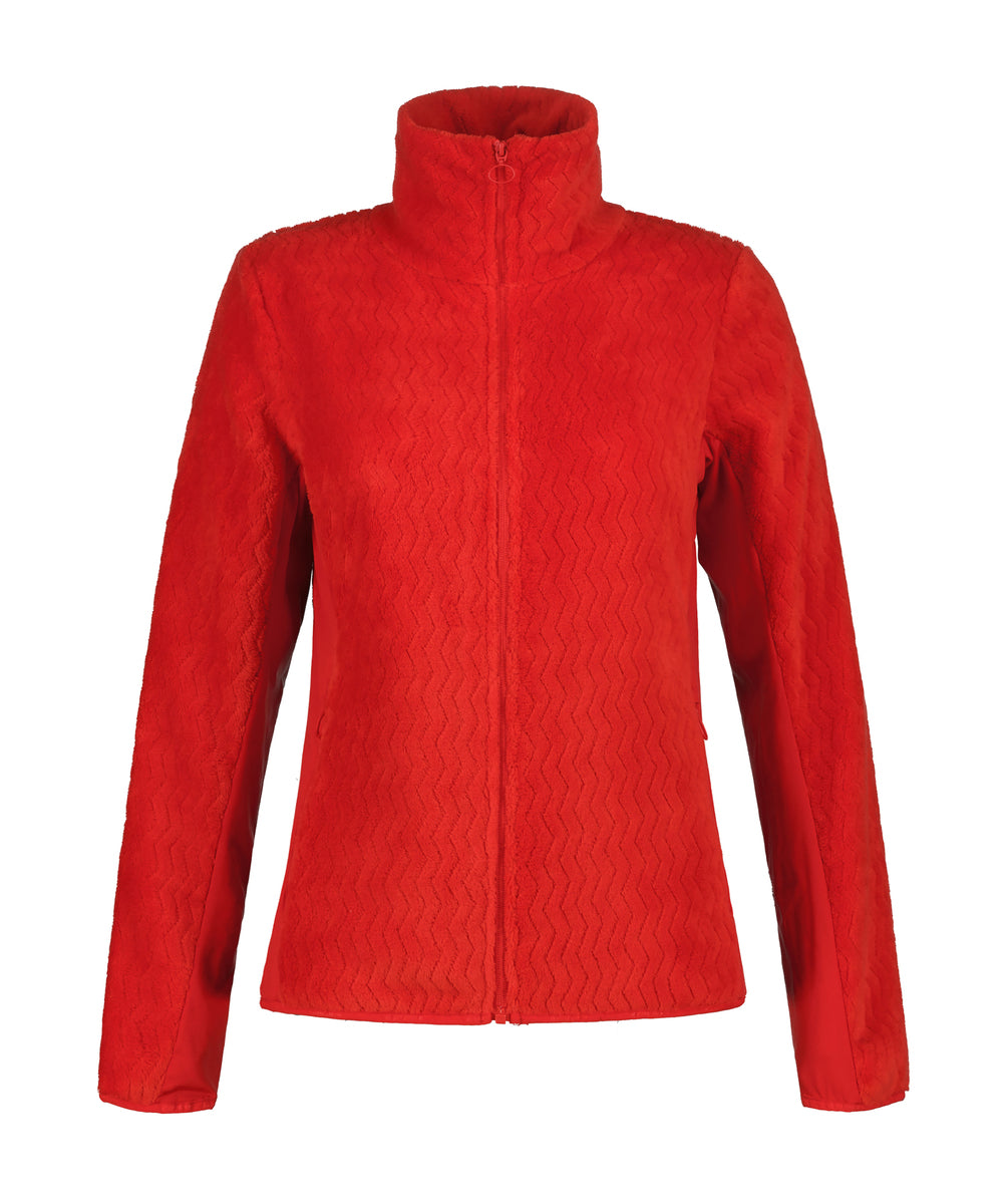 Icepeak Ellaville fleece vest rood dames