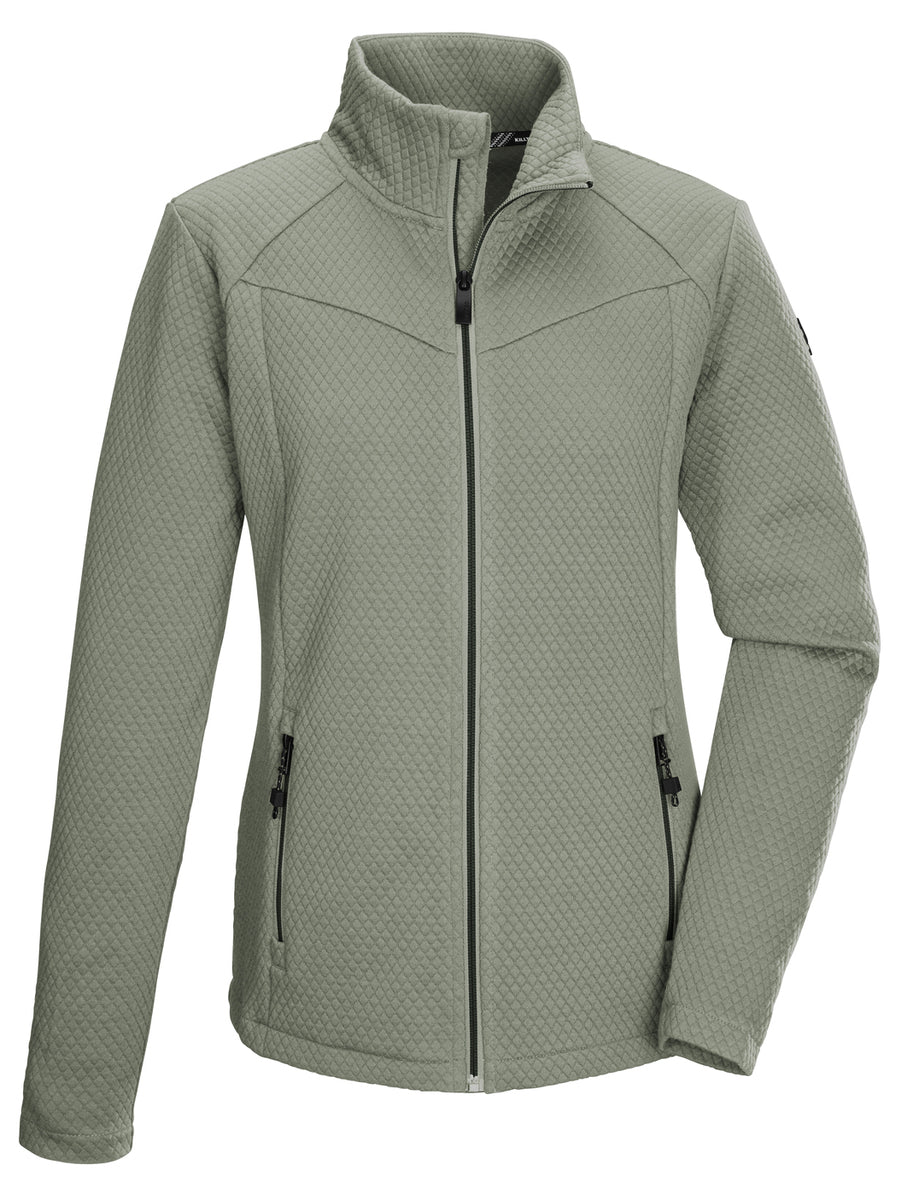 Killtec KOW 2 fleece vest dames groen