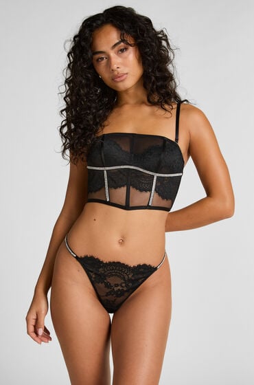 Hunkemöller Bustier Odette Zwart
