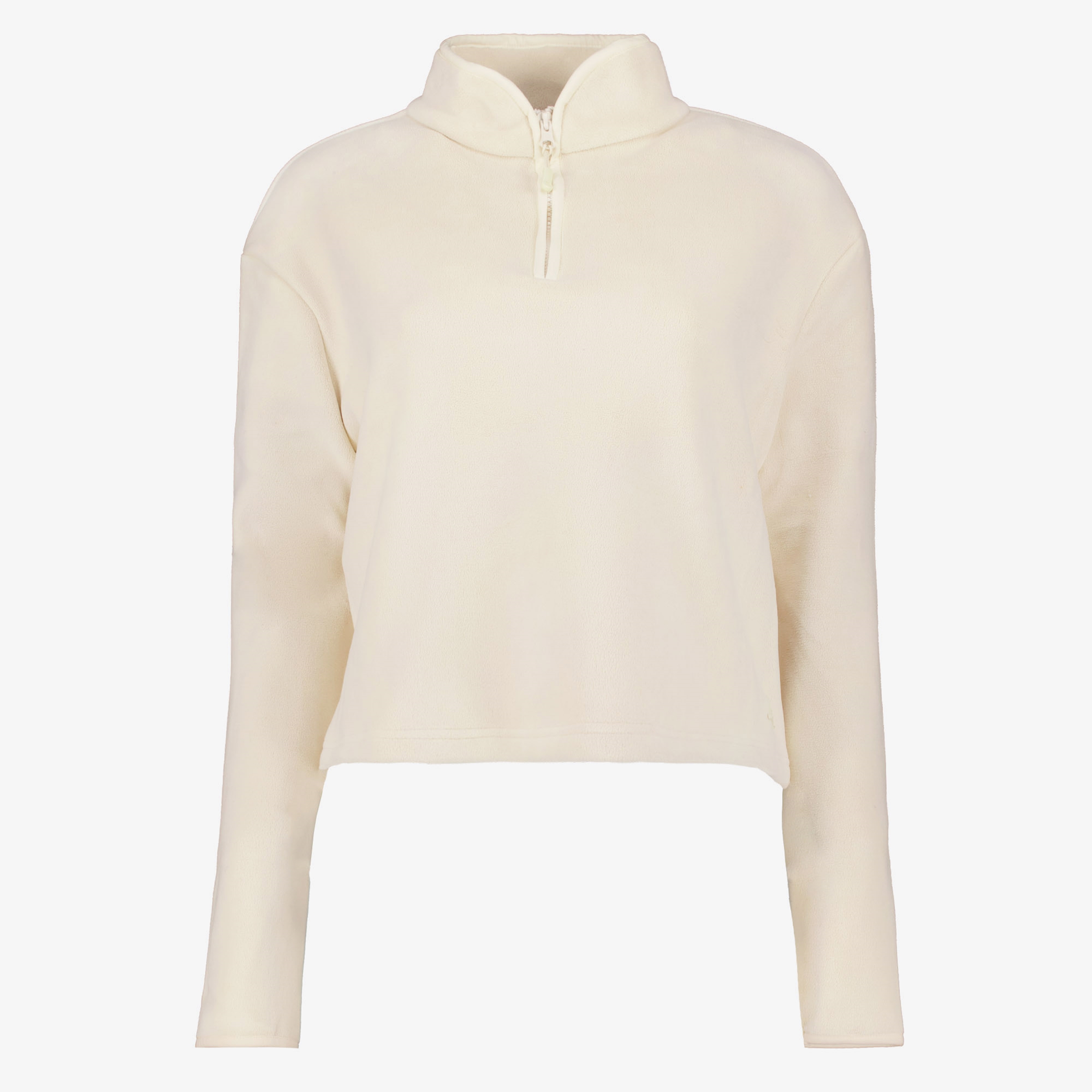 Mountain Peak kort dames fleece vest beige