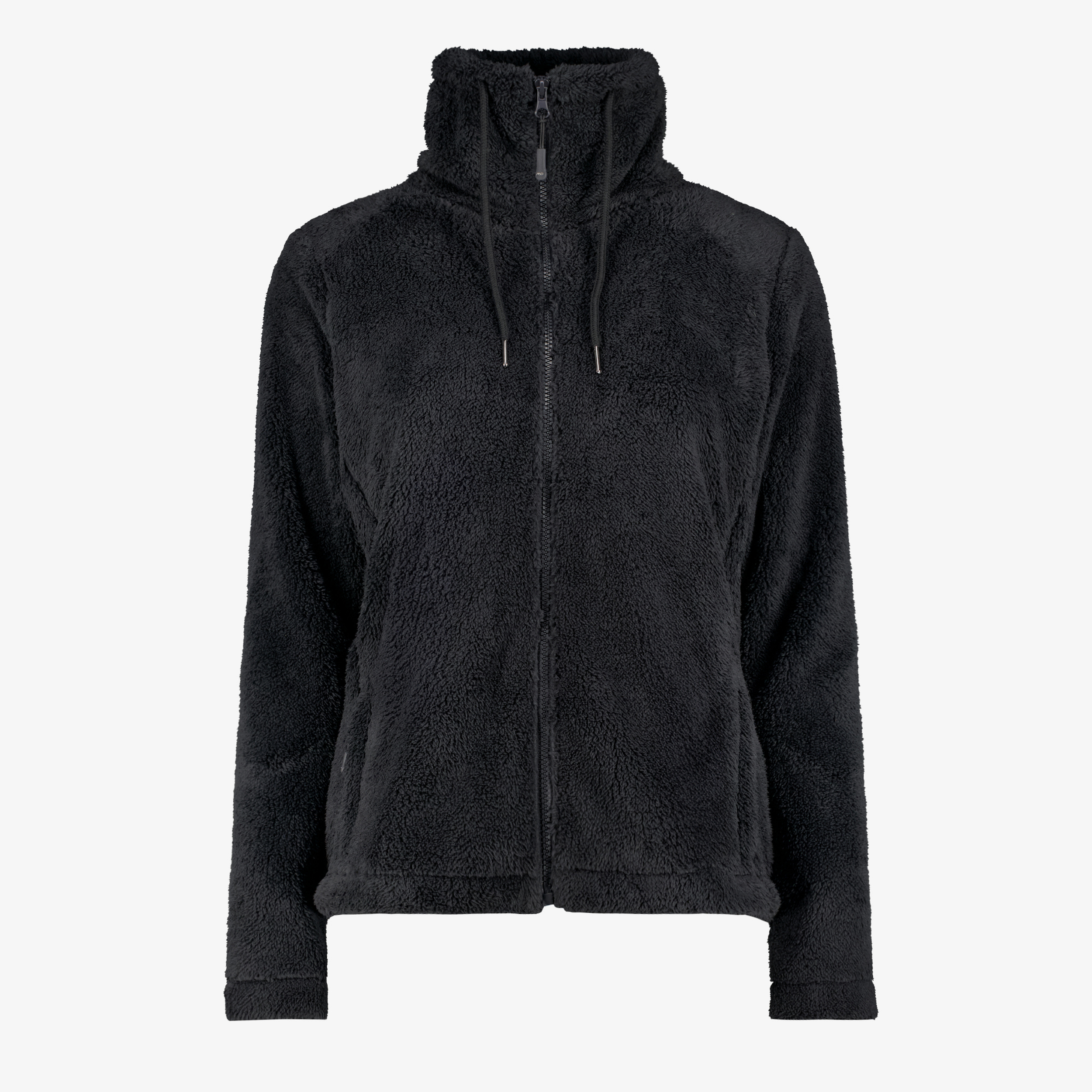 Mountain Peak furry dames fleece vest zwart