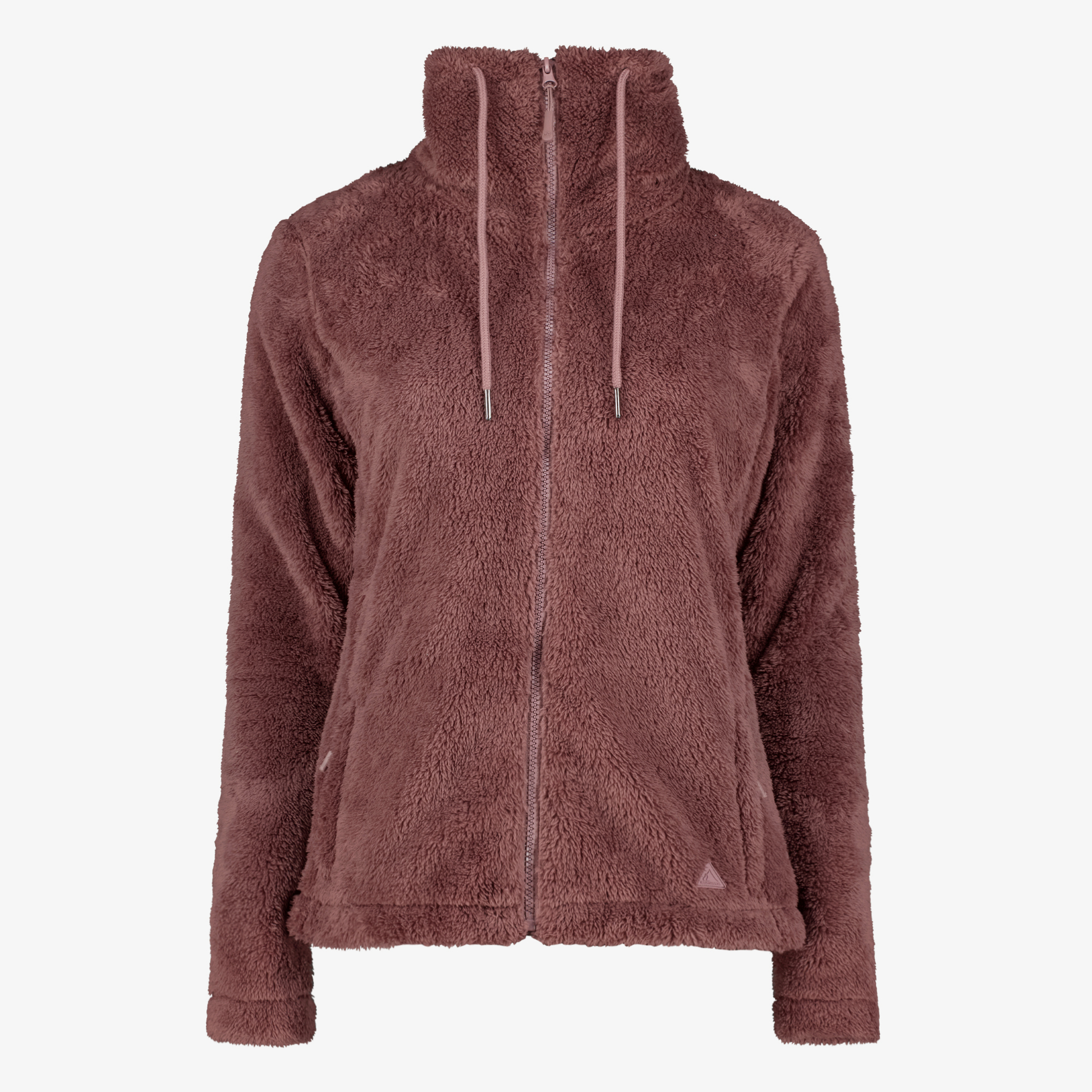 Mountain Peak furry dames fleece vest roze