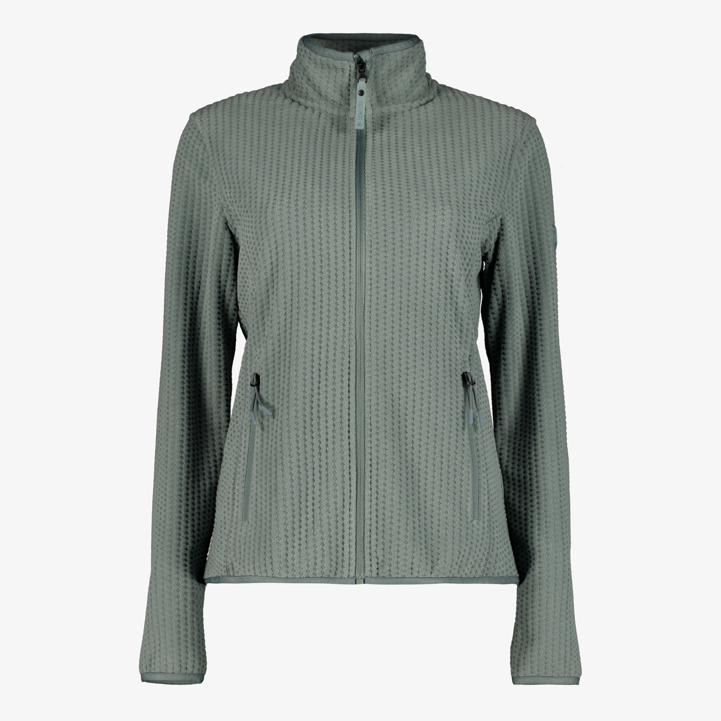 Kjelvik dames outdoor fleece vest groen