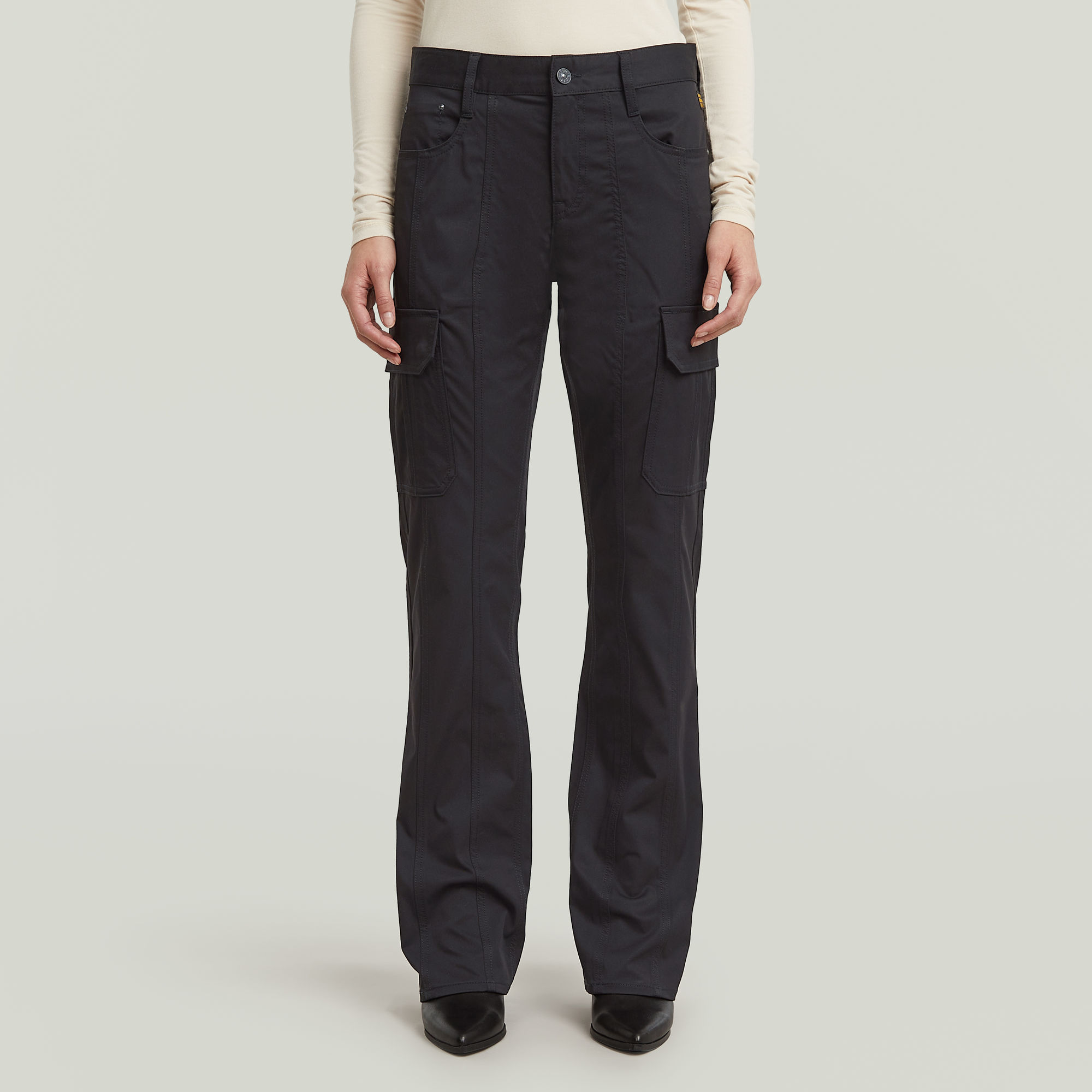 G-Star RAW Holiday Bootcut Broek - Zwart - Dames