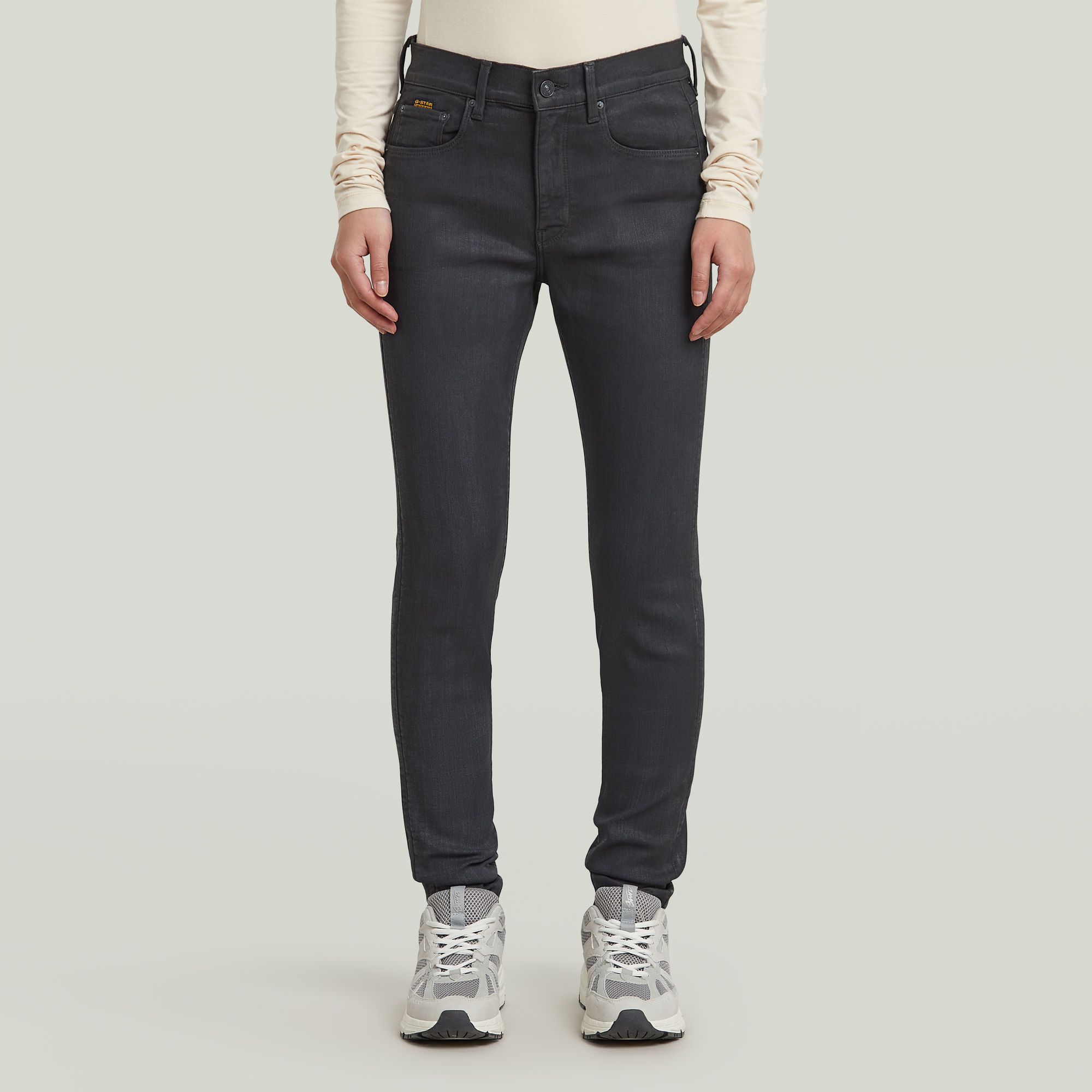 G-Star RAW 3301 Skinny Jeans - Grijs - Dames