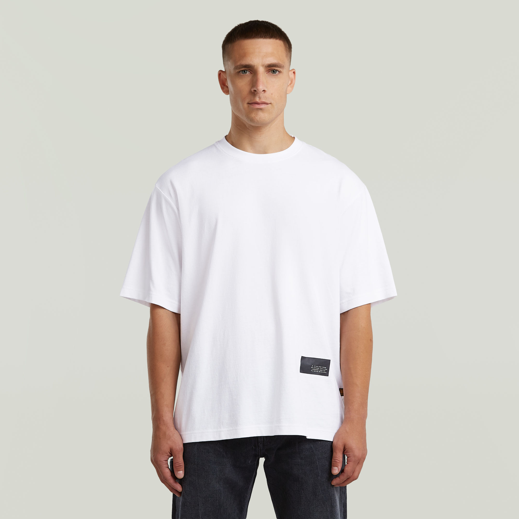 G-Star RAW Boxy T-Shirt - Wit - Heren