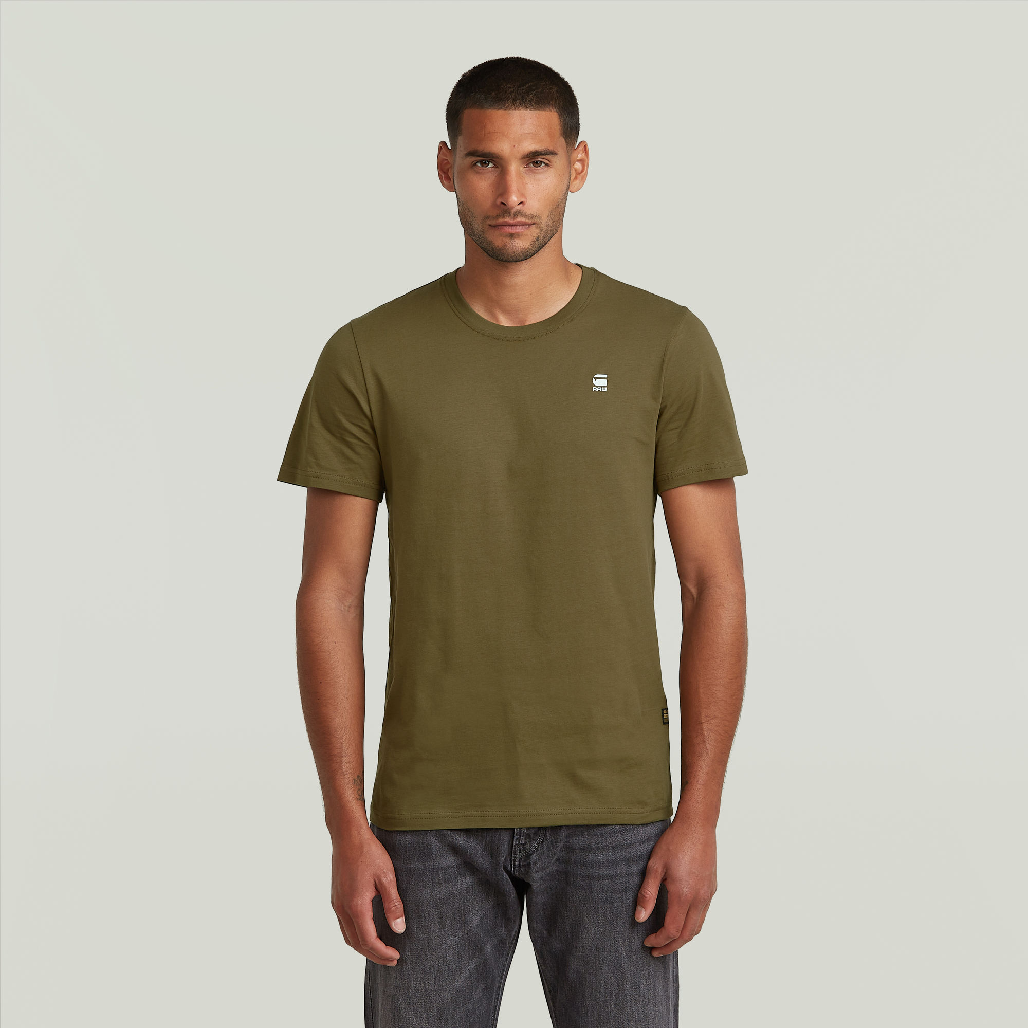 G-Star RAW Graw Slim T-Shirt - Groen - Heren