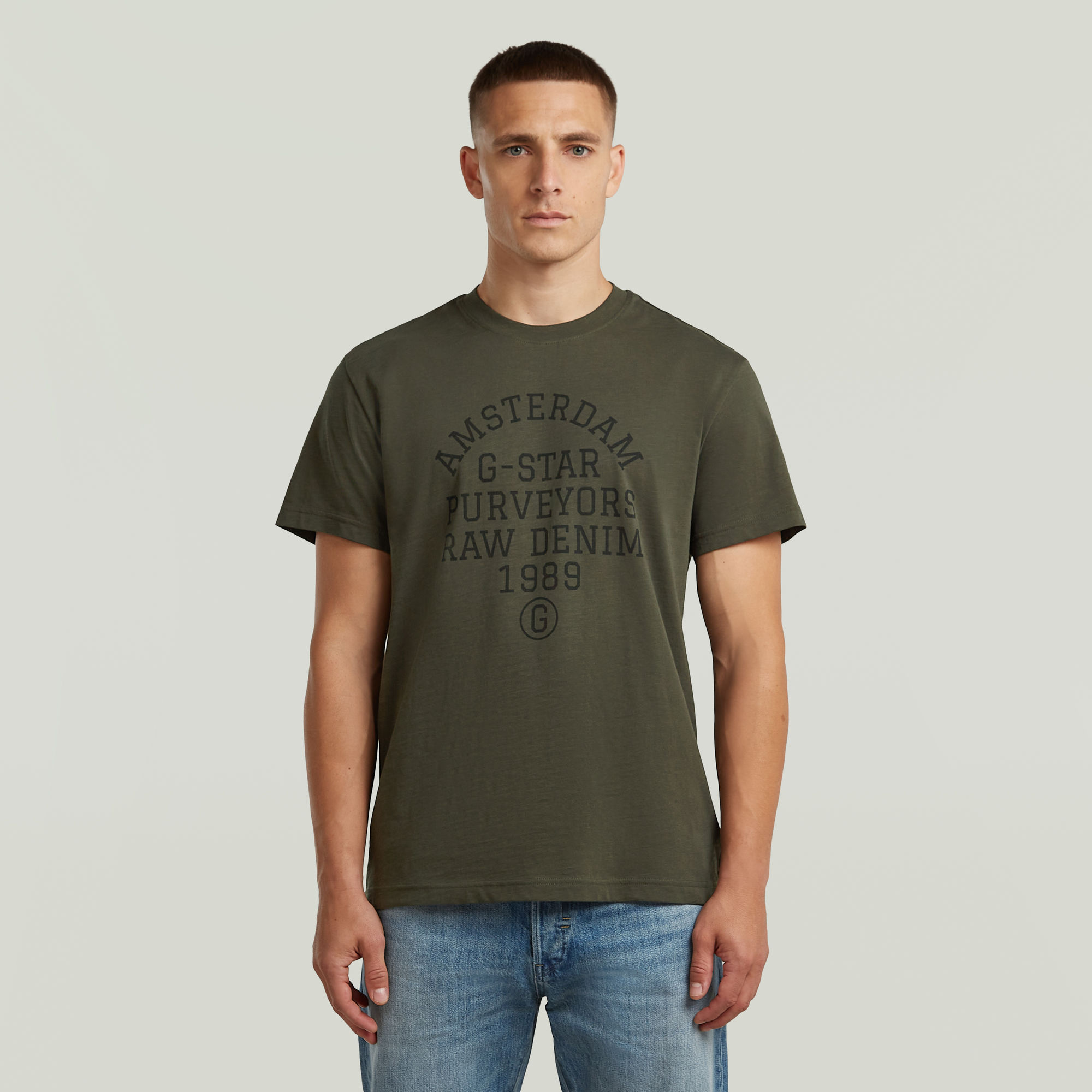 G-Star RAW Purveyors T-Shirt - Grijs - Heren