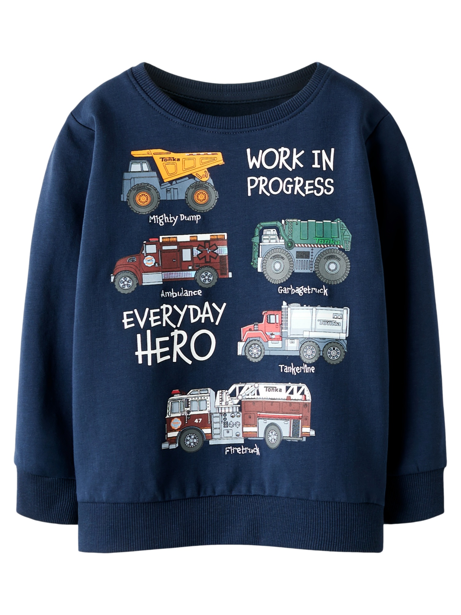 Name It Sweatshirt NMMORSON TONKA NREG SWEAT BRU CPLG