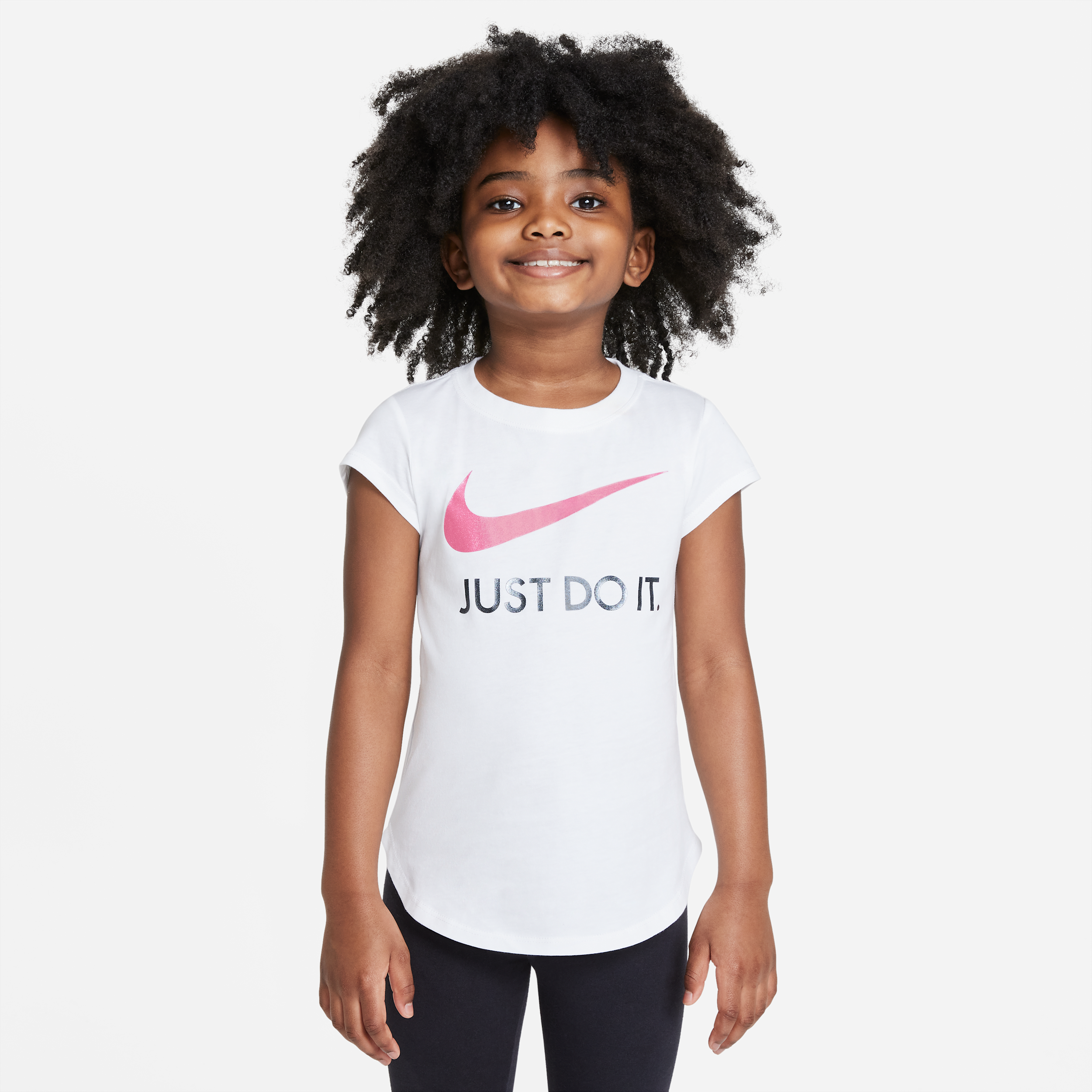 Nike T-shirt voor kleuters - Wit
